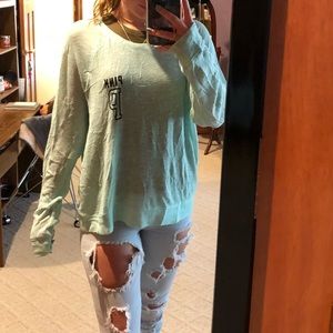 PINK sweater / sweatshirt